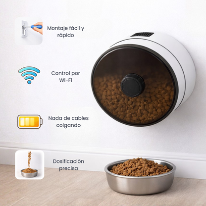 Comedero automático para mascotas de hogar